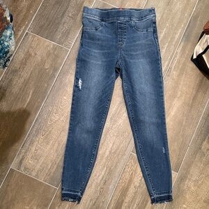 SPANX Dark Blue Skinny Jeans
